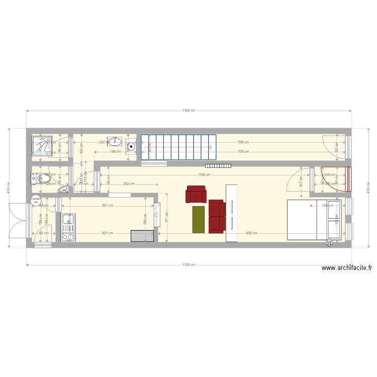 RDC V0. Plan de 0 pièce et 0 m2