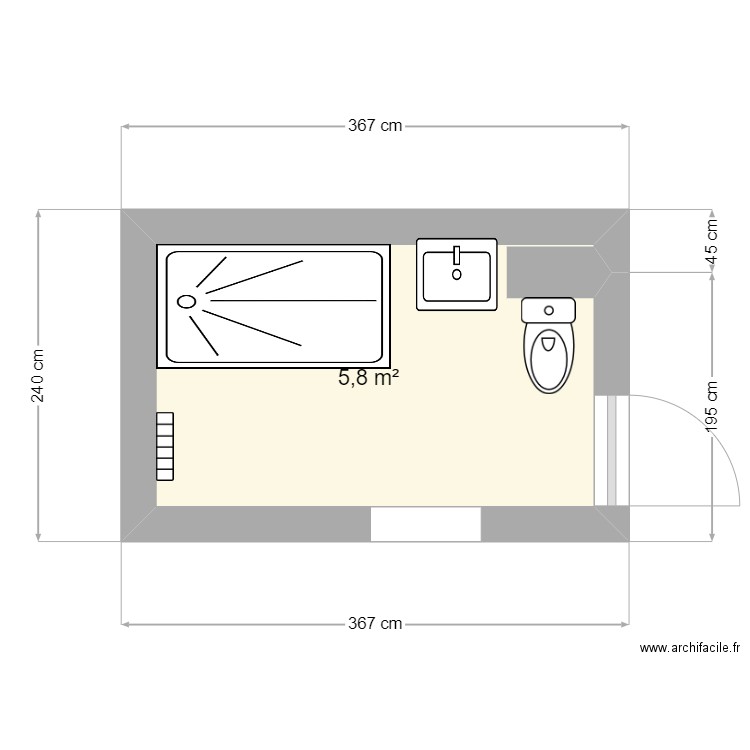 millard. Plan de 0 pièce et 0 m2