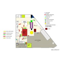 laboratoire aménagement avec circuit contenant 2