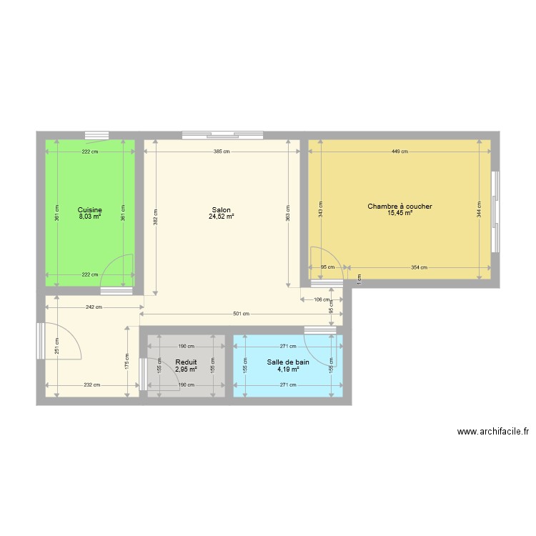 Rte de Villars 26 version 2. Plan de 0 pièce et 0 m2