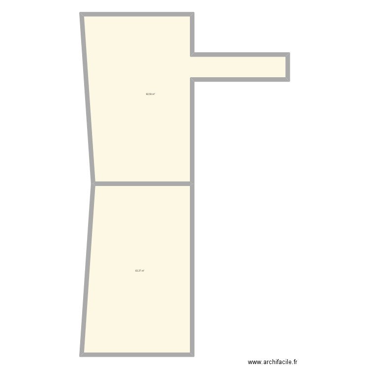 Barra_base. Plan de 2 pièces et 176 m2