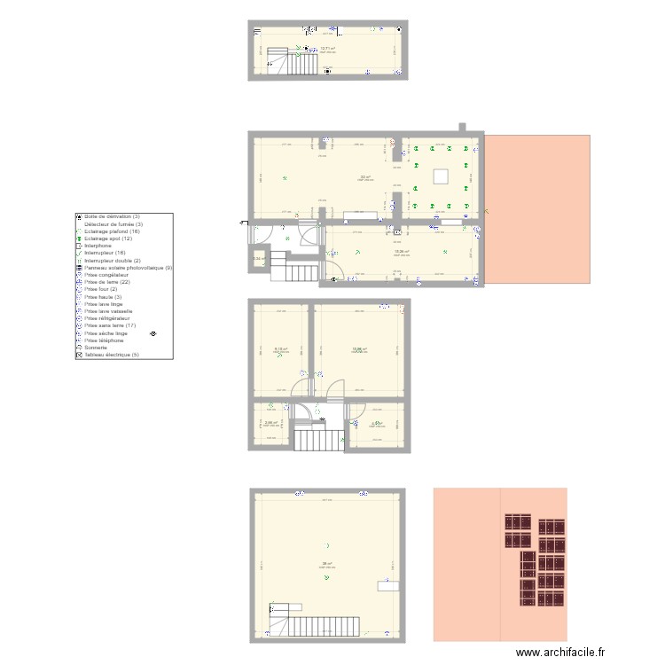 Plan 2. Plan de 0 pièce et 0 m2