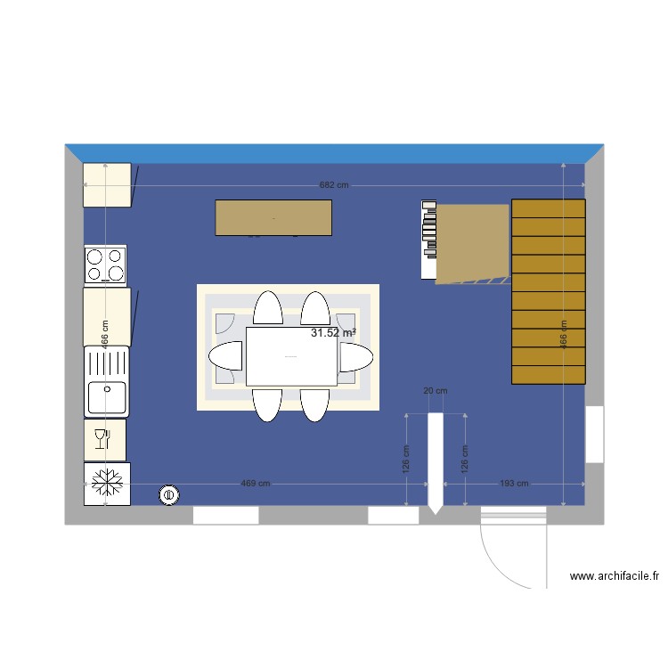 plan salon. Plan de 0 pièce et 0 m2