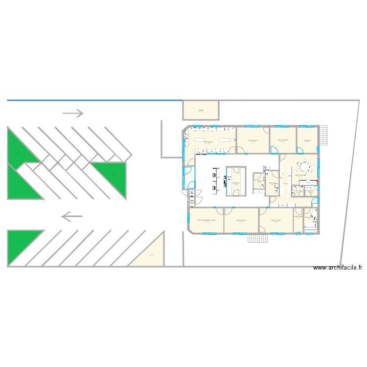 Cabinet13. Plan de 0 pièce et 0 m2