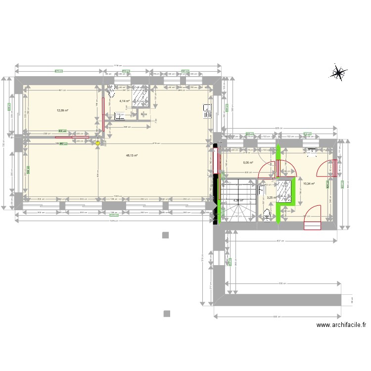 MSAGE_RDC_MaconCharpentier. Plan de 0 pièce et 0 m2