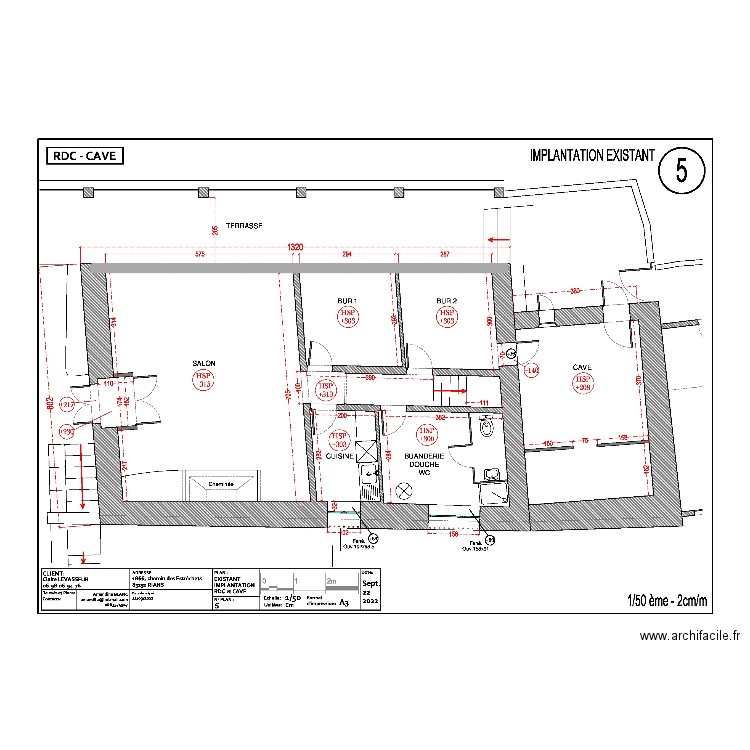 essais claire. Plan de 0 pièce et 0 m2