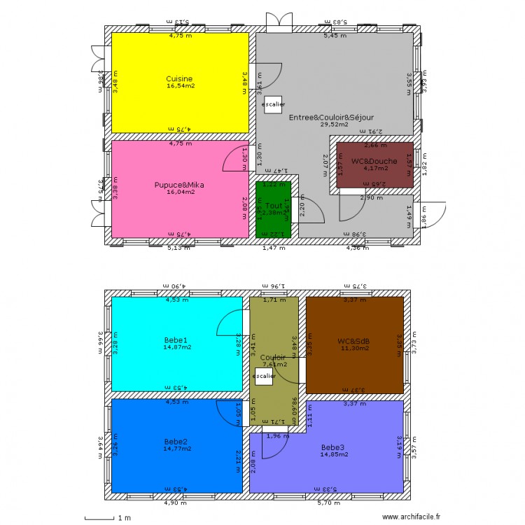 maison en bois. Plan de 0 pièce et 0 m2