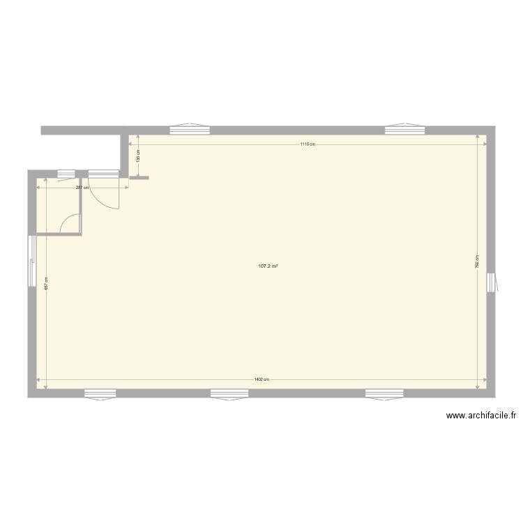 calenzana surélévation. Plan de 0 pièce et 0 m2