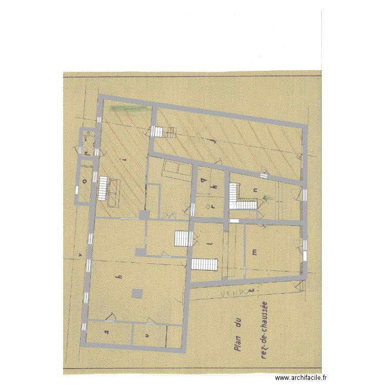 Locaux Maison Jonquier. Plan de 0 pièce et 0 m2