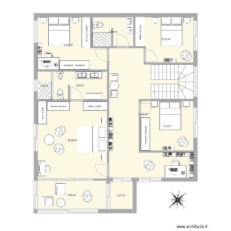 Planx01. Plan de 0 pièce et 0 m2