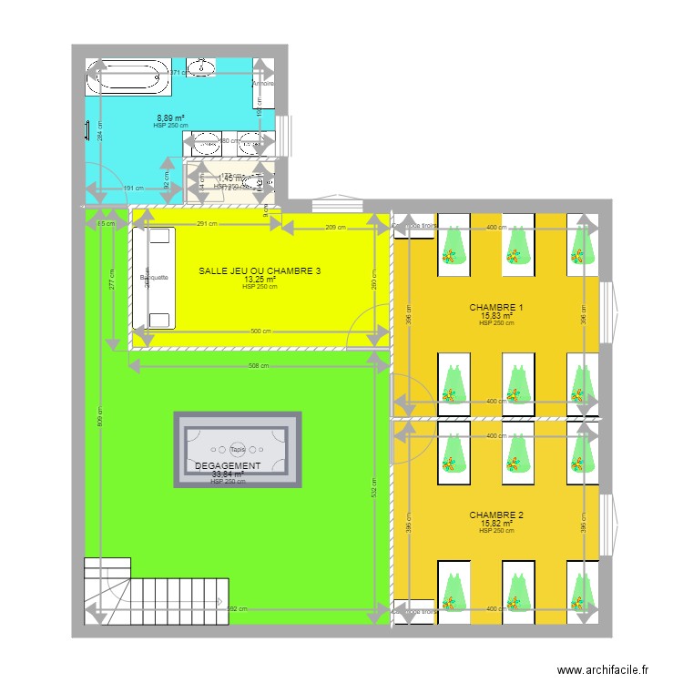 MAM ETAGE. Plan de 0 pièce et 0 m2