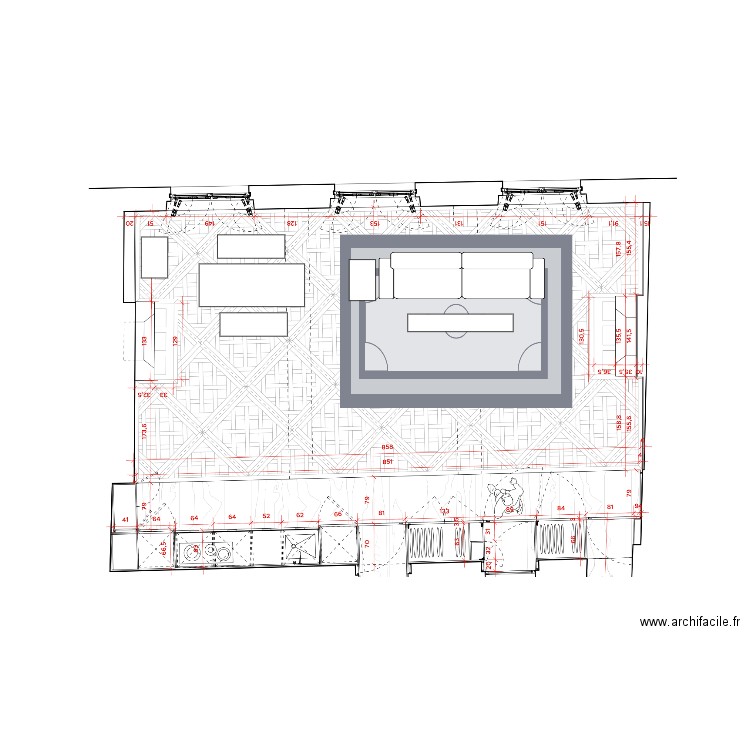 Birague. Plan de 0 pièce et 0 m2