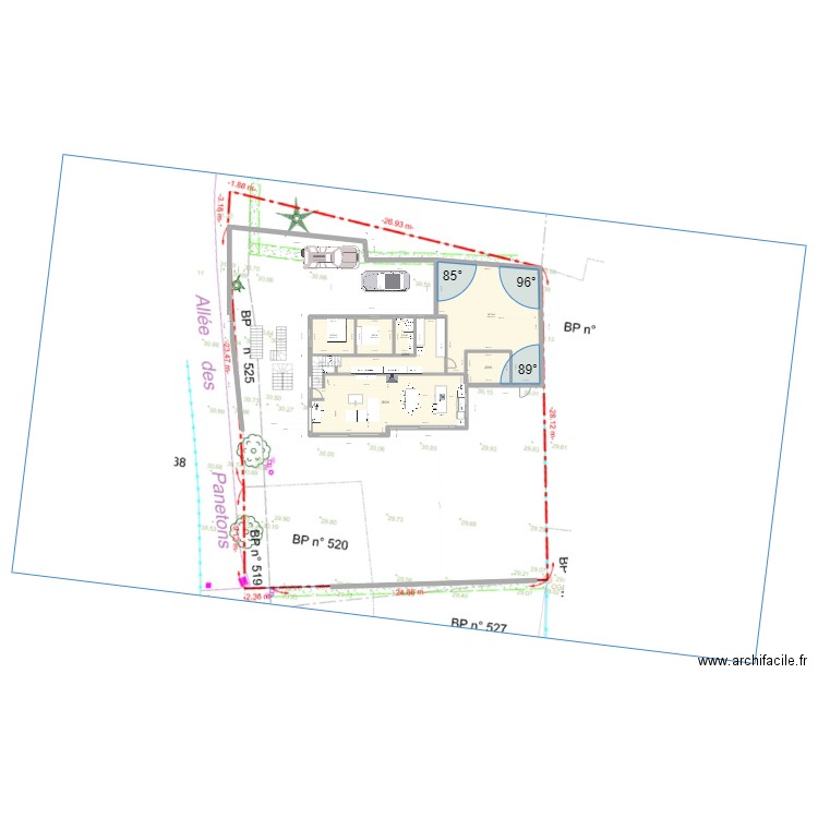 Fond SL 16032022 max chambres décalées. Plan de 0 pièce et 0 m2