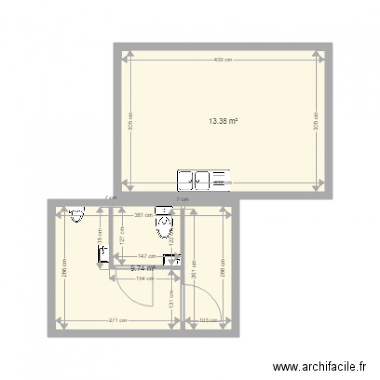 maresché. Plan de 0 pièce et 0 m2