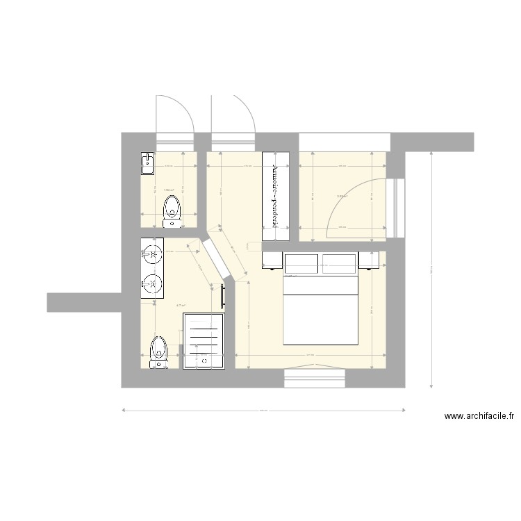 Entré SAint Agil 2. Plan de 0 pièce et 0 m2