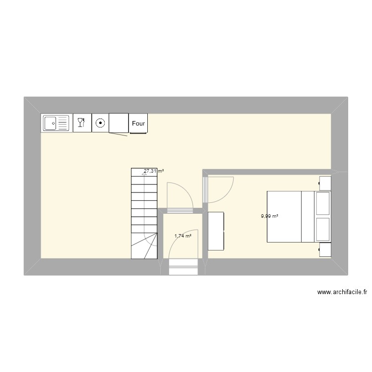 Gite 2 - RDC - CH. Plan de 0 pièce et 0 m2