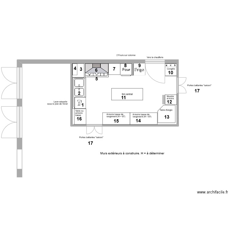 220701 Cuisine DB. Plan de 0 pièce et 0 m2