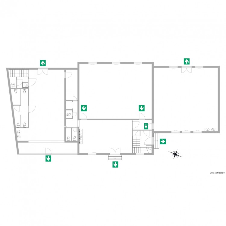 ecole2. Plan de 0 pièce et 0 m2