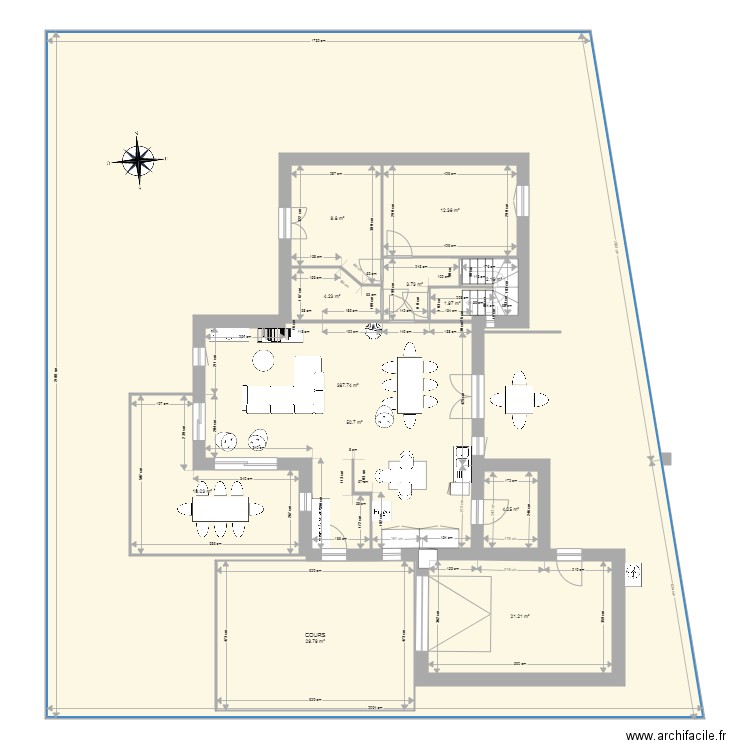 PROJETNB51nad. Plan de 0 pièce et 0 m2