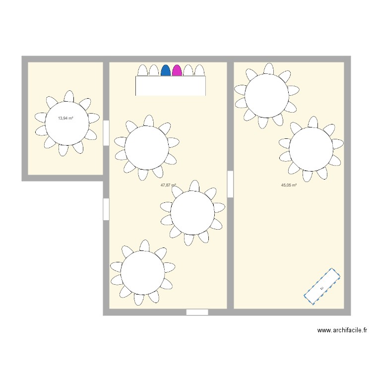 manoir . Plan de 0 pièce et 0 m2