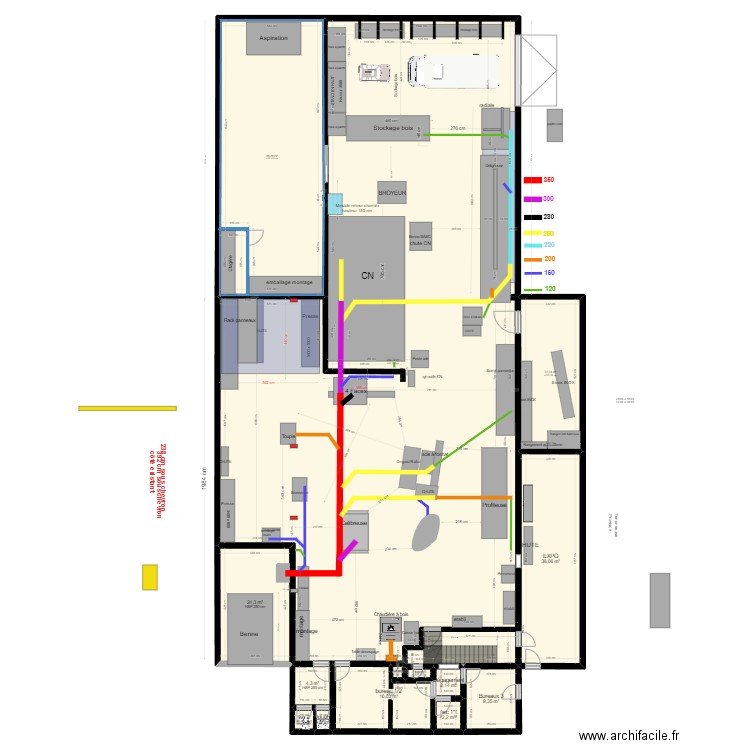 atelier Yann V11_. Plan de 14 pièces et 667 m2