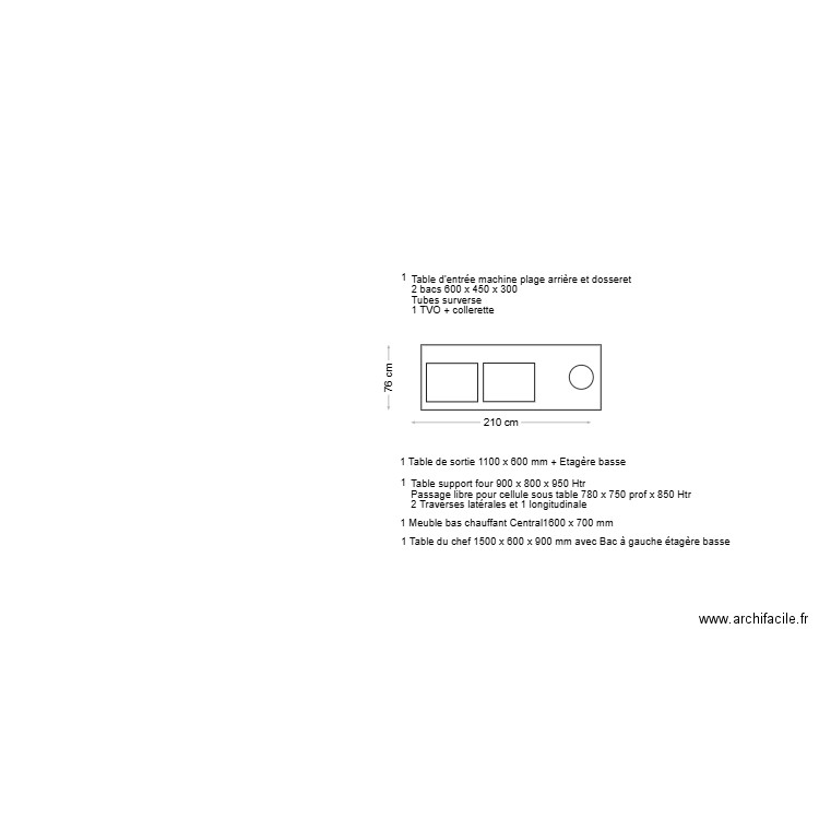 TABLES BRY 2. Plan de 0 pièce et 0 m2