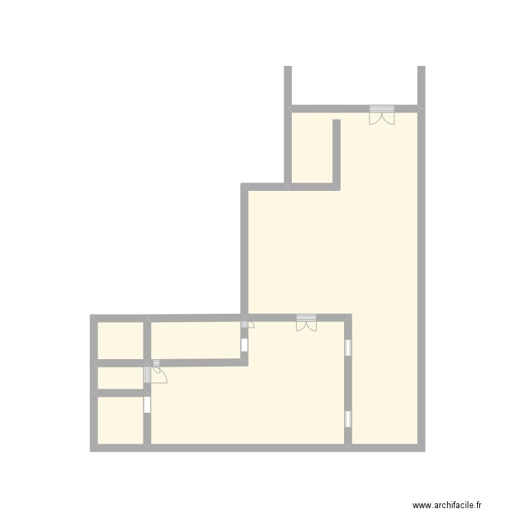 mondial. Plan de 6 pièces et 15 m2