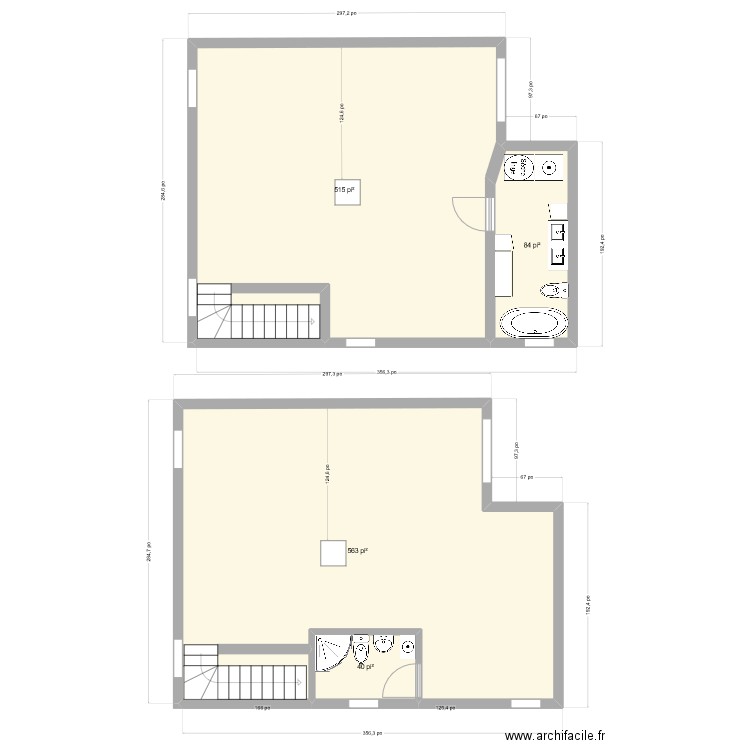 Renovation417. Plan de 9 pièces et 175 m2