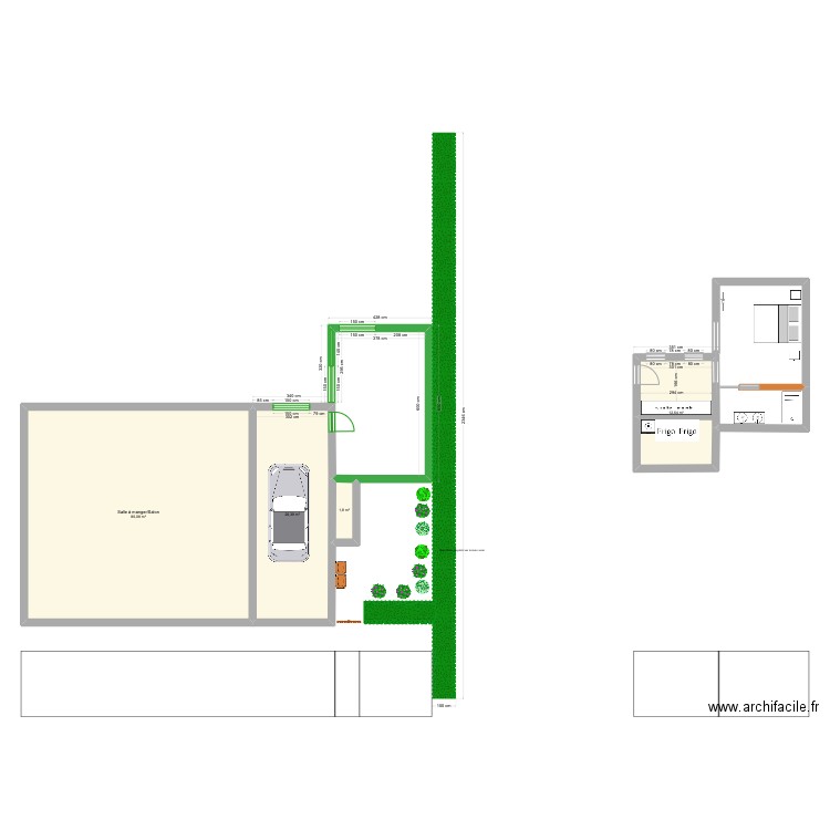 prop 3 mairie. Plan de 4 pièces et 121 m2