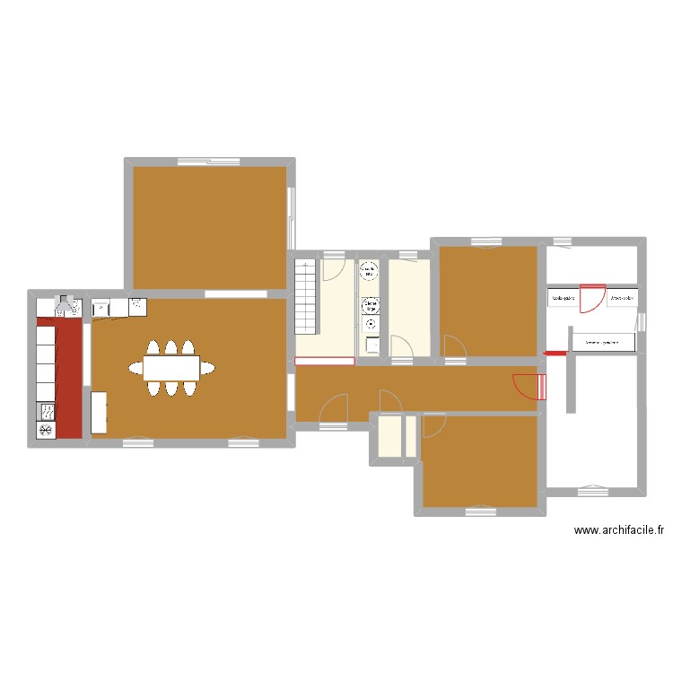 valbonne2. Plan de 11 pièces et 103 m2