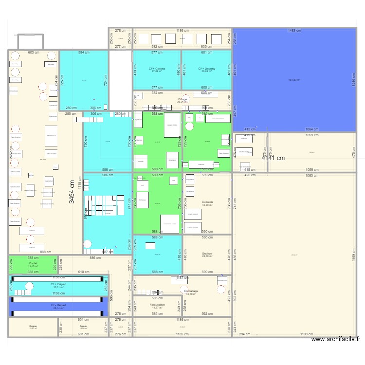 SELVI - 2024.6. Plan de 29 pièces et 1464 m2