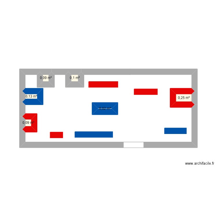 chef d'oeuvre 2. Plan de 6 pièces et 1 m2