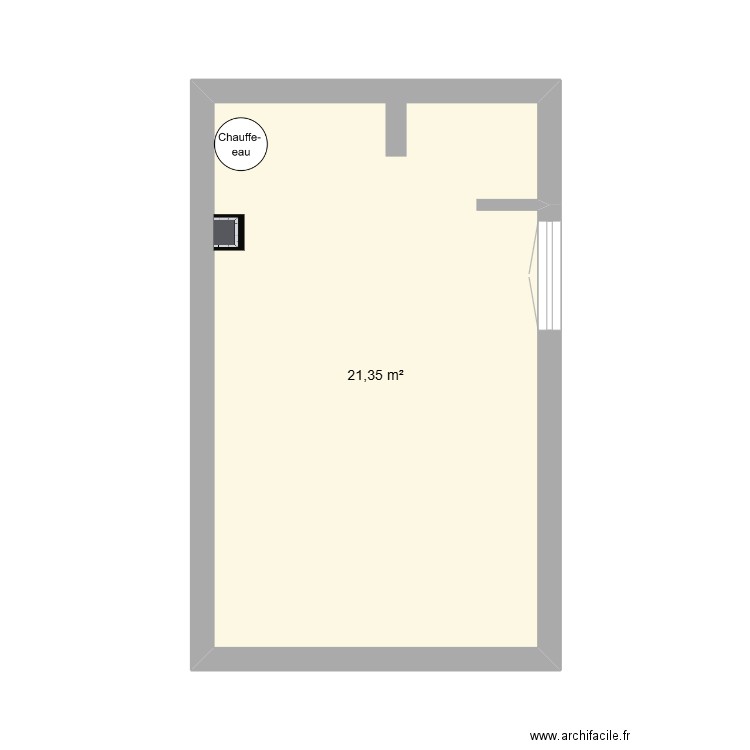 fadom1. Plan de 1 pièce et 21 m2