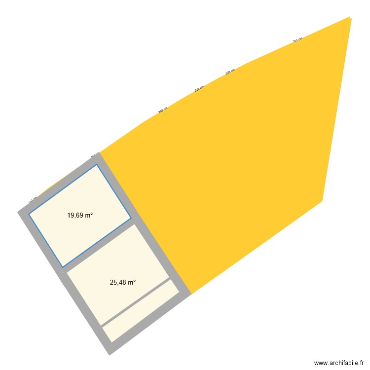 Ternand. Plan de 7 pièces et 163 m2