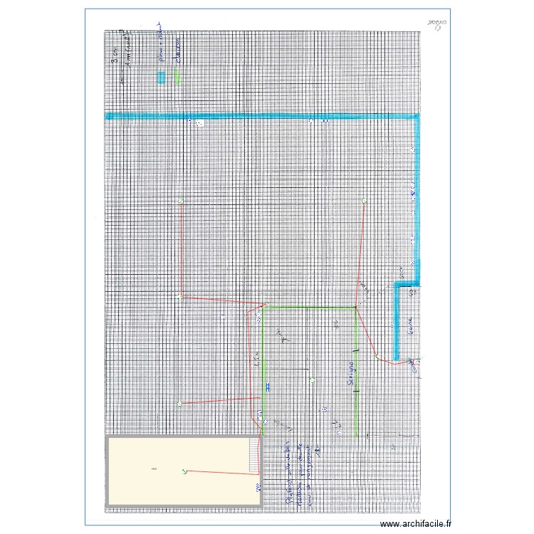 plan lyon 1. Plan de 1 pièce et 137 m2