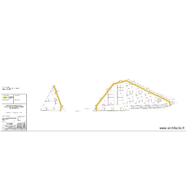 Plan Colas places droites. Plan de 0 pièce et 0 m2