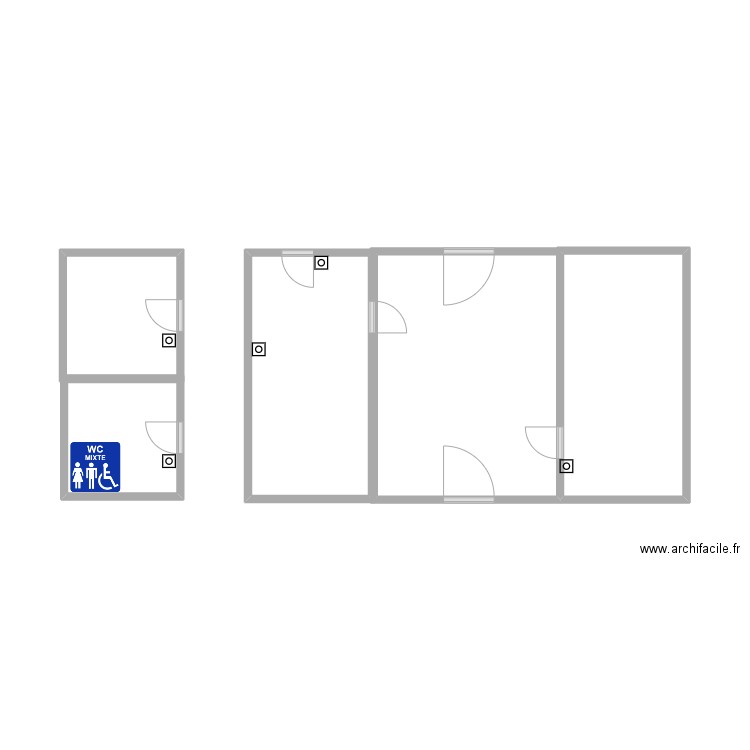 plan St Cyr en Val. Plan de 5 pièces et 32 m2