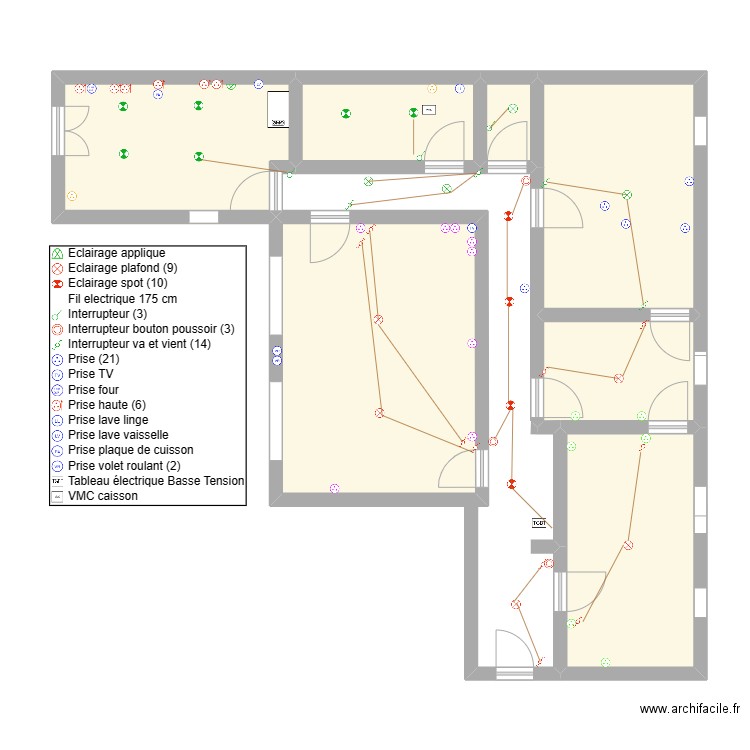 GAMBETTA rdc. Plan de 0 pièce et 0 m2