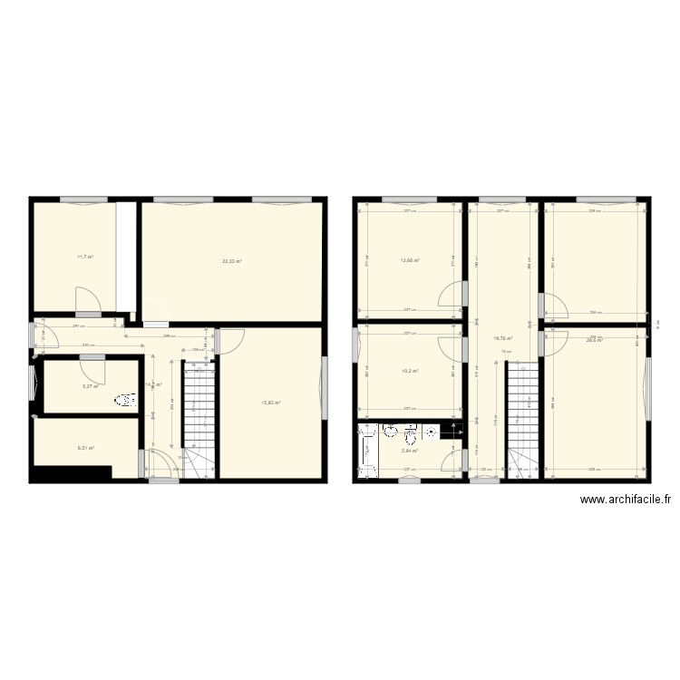 Ménières Volery. Plan de 0 pièce et 0 m2