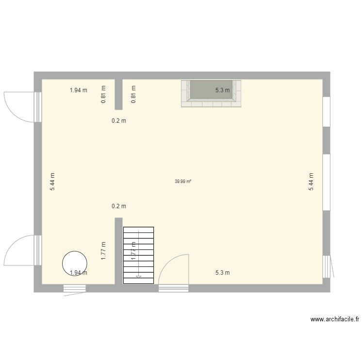 MAISON 2. Plan de 0 pièce et 0 m2