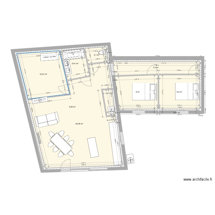 corbas Maison. Plan de 0 pièce et 0 m2