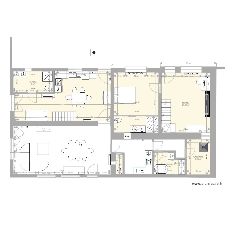 FOUESNANT24 essai salle de bain chambre françoise. Plan de 0 pièce et 0 m2