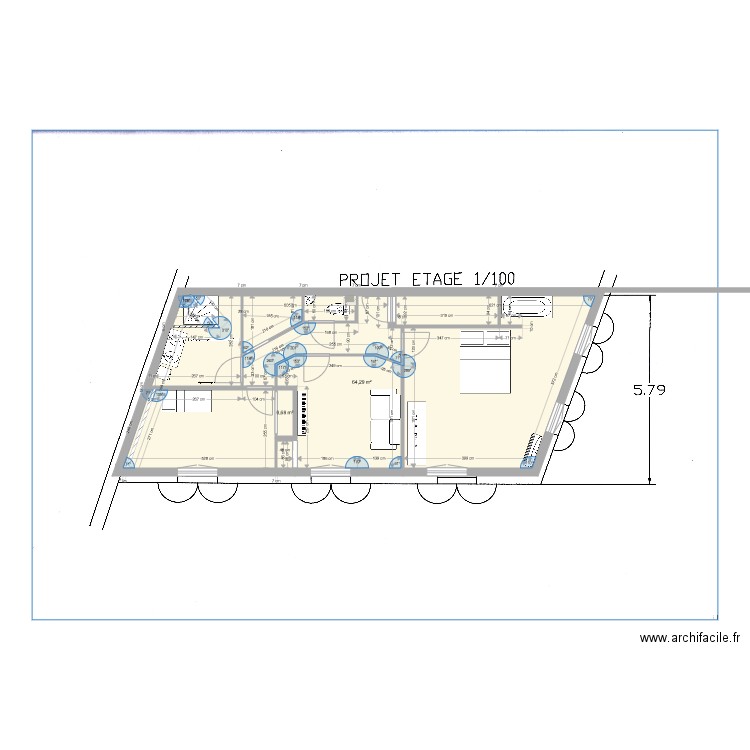 Plan etage valentin Alix v10 def. Plan de 0 pièce et 0 m2