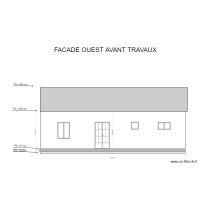 plan façade  OUEST