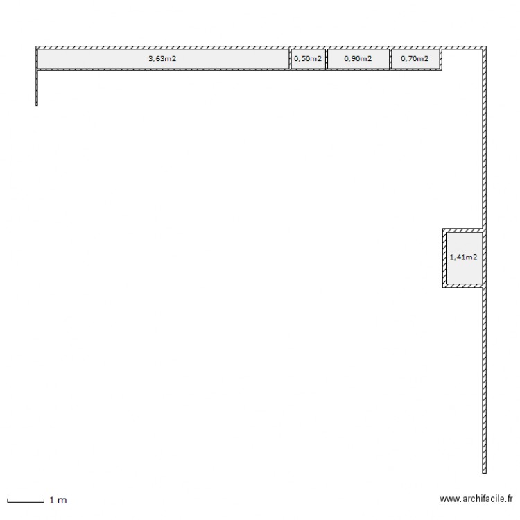 terrasse. Plan de 0 pièce et 0 m2