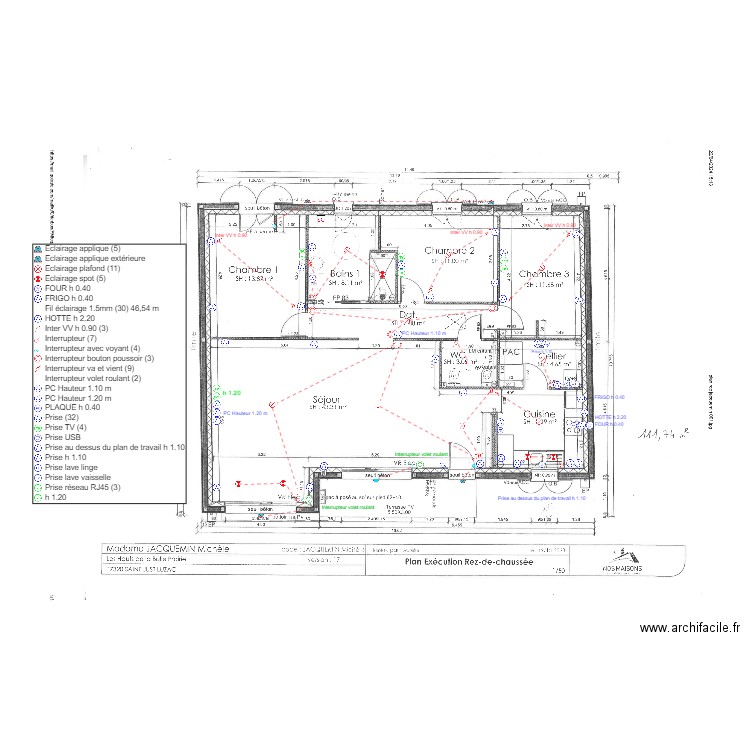 Jacquemin Michele. Plan de 0 pièce et 0 m2