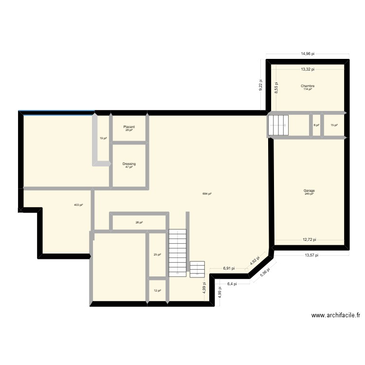 mAISON 2. Plan de 12 pièces et 151 m2