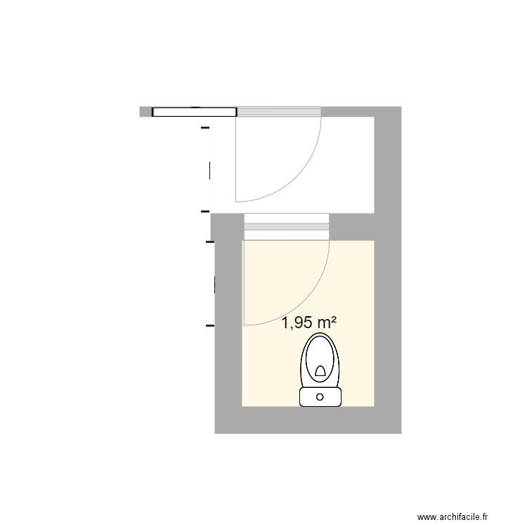 Maison en long. Plan de 0 pièce et 0 m2