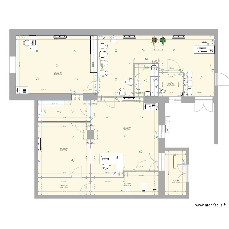 cabinet julien 1. Plan de 0 pièce et 0 m2