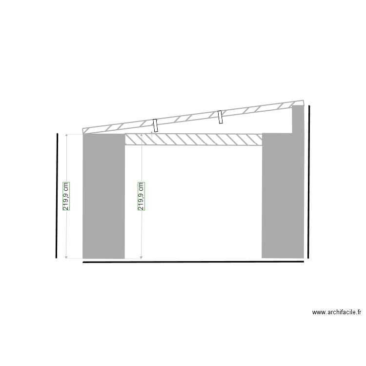 POUTRE. Plan de 0 pièce et 0 m2